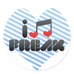 I Love Freak stickers