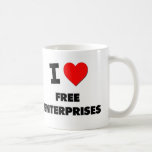 I Love Free Enterprises Coffee Mug