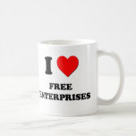 I Love Free Enterprises Coffee Mug