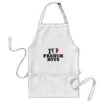 I Love French Boys Apron