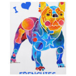 I Love French Bulldogs flyers