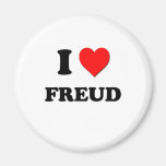 I Love Freud Refrigerator Magnet