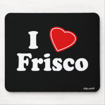 I Love Frisco Mouse Mats