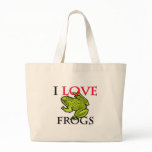 I Love Frogs bags