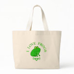 I Love Frogs bags