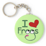 I love FROGS keychains
