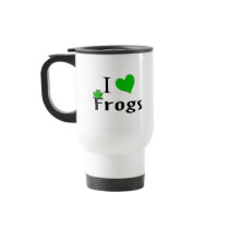 I Love Frogs Coffee Mugs