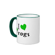 I Love Frogs Mugs