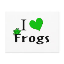 I Love Frogs