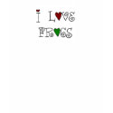 I LOVE FROGS! t-shirts