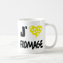 I love fromage icon mug