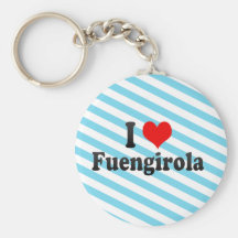 I Love Fuengirola, Spain Keychains