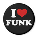 I Love Funk magnets