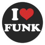 I Love Funk stickers