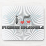 I Love Fusion Bhangra Mouse Pads