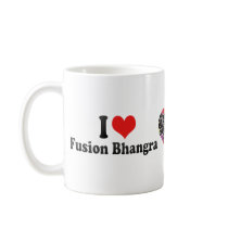 I Love Fusion Bhangra Mug