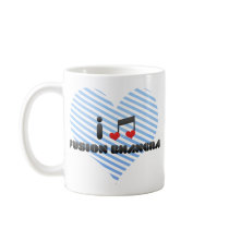 I Love Fusion Bhangra Mugs