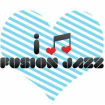 I Love Fusion Jazz Acrylic Cut Out
