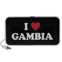 I Love Gambia Mp3 Speaker