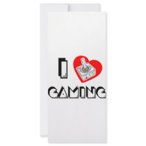 I love Gaming Full Color Rack Card