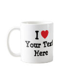 I love Gangster Rap heart custom personalised mugs