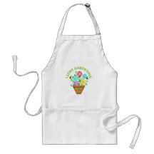 I LOVE GARDENING APRONS