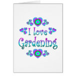I Love Gardening Greeting Cards