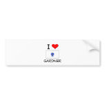 I Love Gardner Massachusetts bumper stickers