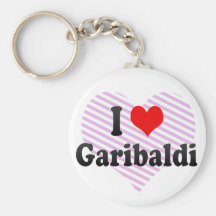 I Love Garibaldi, Brazil Keychain