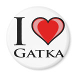 I Love Gatka magnets