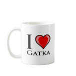 I Love Gatka mugs