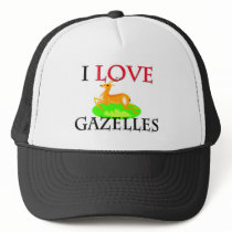 I Love Gazelles Hat