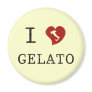 I Love Gelato Refrigerator Magnets
