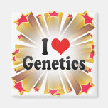 I Love Genetics Magnet
