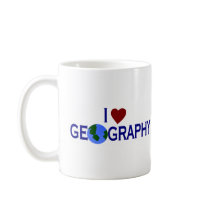 I Love Geography Mug