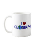 I Love Geography mugs