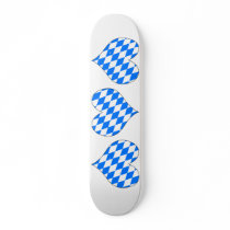 I Love Germany Bavaria Custom Skateboard