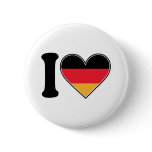 I Love Germany buttons