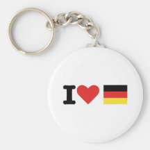 I love Germany Keychains