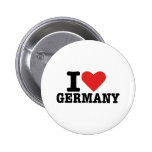 I love Germany Pinback Button