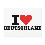 I love Germany postcards