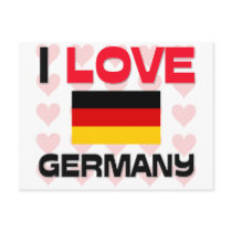 I Love Germany postcards