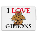 I Love Gibbons cards