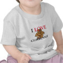 I Love Gibbons t-shirts