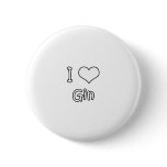 I Love Gin Pins
