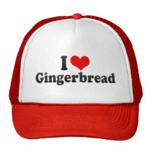 I Love Gingerbread Trucker Hat