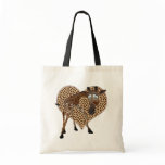 I Love Giraffes Canvas Bag