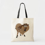 I Love Giraffes Canvas Bag