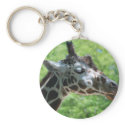 I Love Giraffes keychains