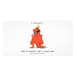 I love girls...But I couldn't eat a whole one! Photo Card Template